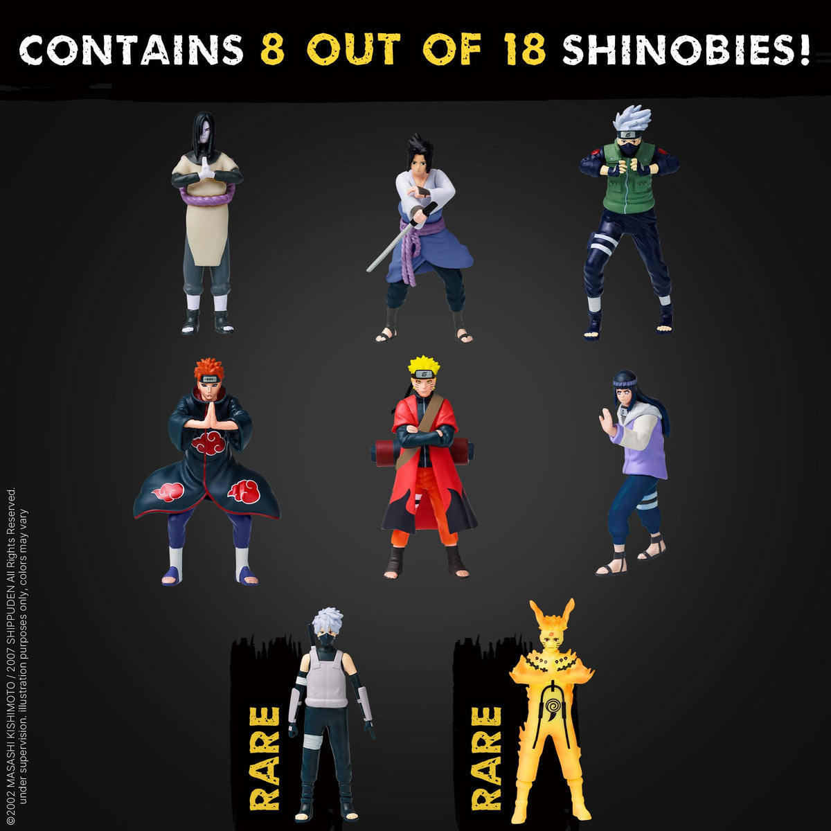 P.M.I. Sasuke Hebi Uniform figure ready for display
