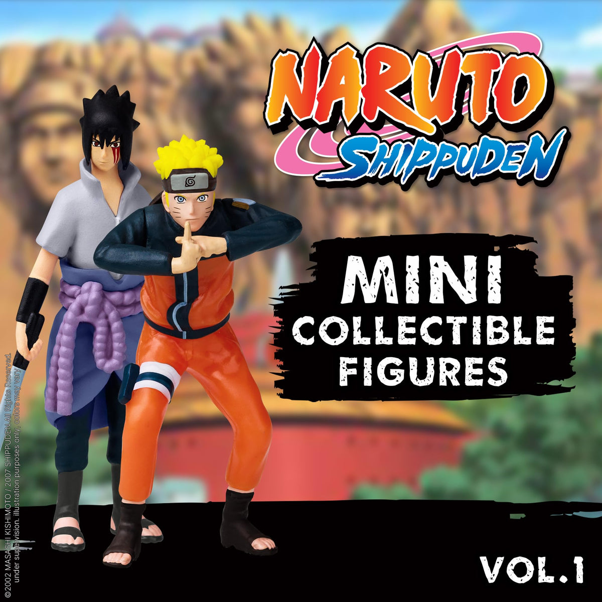 P.M.I. Naruto Shippuden Naruto Sage Mode figure for display on shelves.