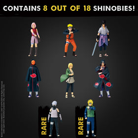 PMI Naruto Shippuden Naruto shadow clone pose figure for display