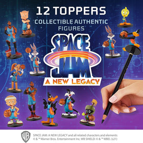 P.M.I Space Jam Daffy Duck dribble pose topper adds playful energy to homework.