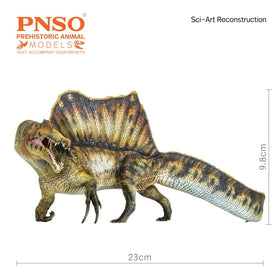 pnso spinosaurus essien detailed skin texture for educational reference and immersive display