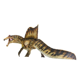 pnso spinosaurus essien front view shows realistic scales for display and study