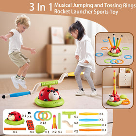Pobaiyi spinning pole-hopping mode boosts coordination during energetic jump sessions.