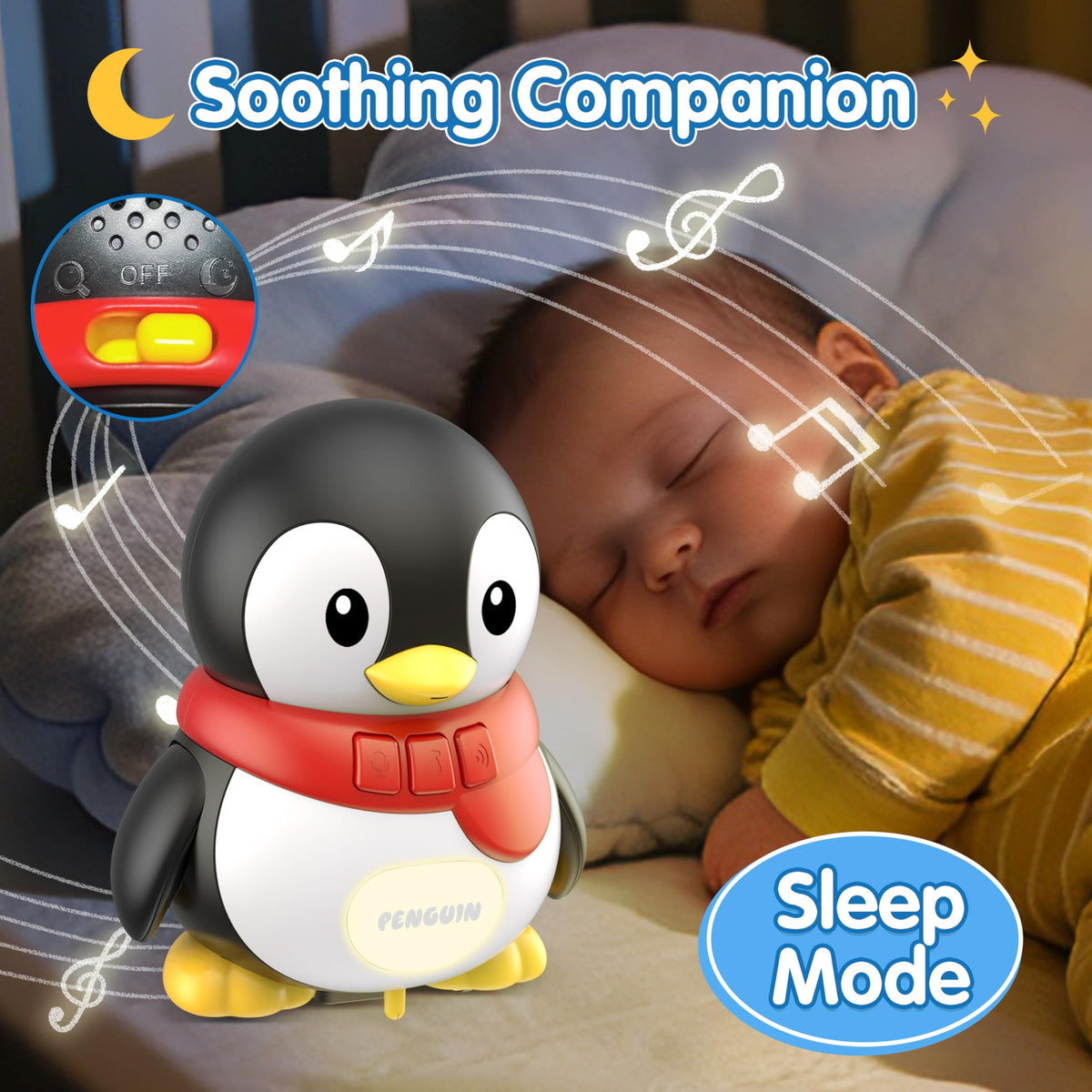 Pobaiyi color stimulates eyes during tummy time and crawling.