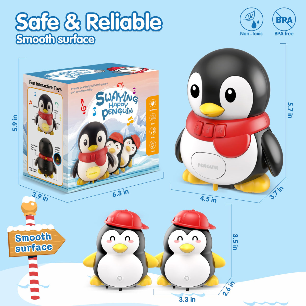 Pobaiyi toy grows with your child beyond infancy.