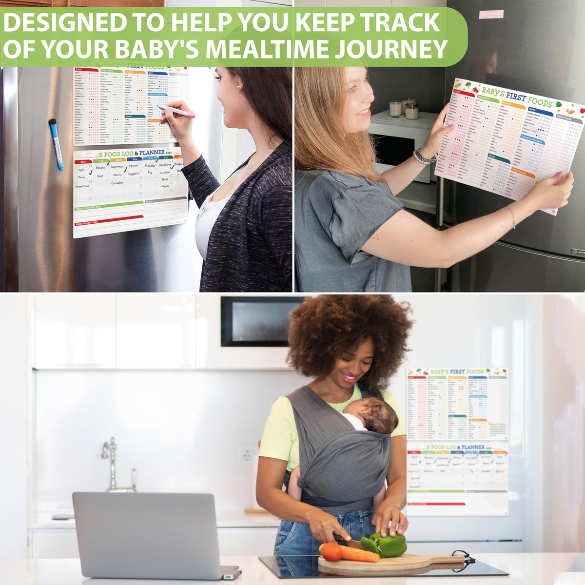 POCAZONE 101 foods before 1 chart tracks baby's food exploration