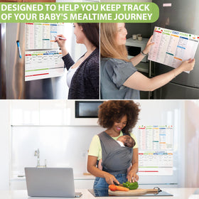 POCAZONE 101 foods before 1 chart tracks baby's food exploration