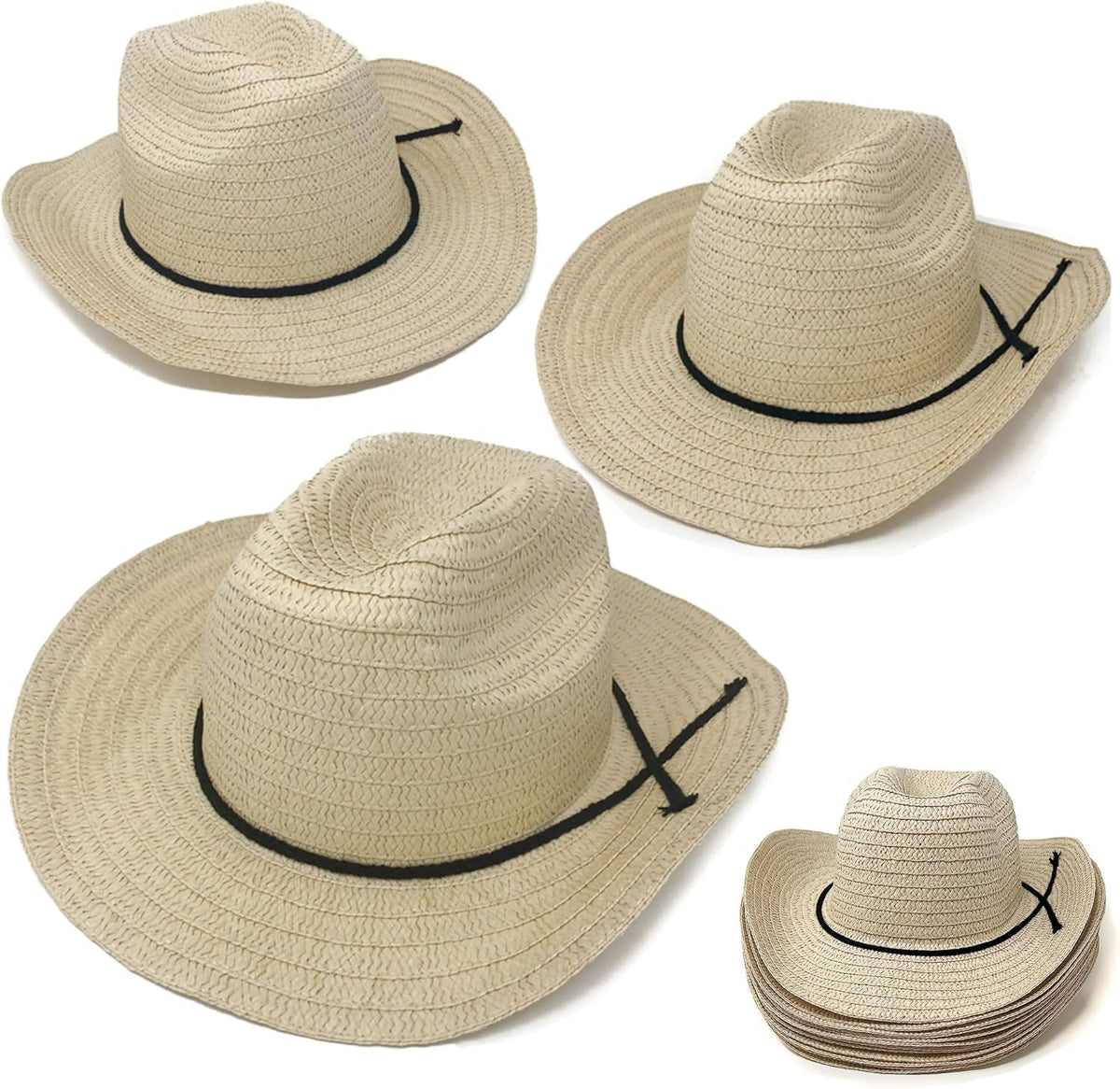 Podzly bulk cowboy hats ideal for party favors and festive gatherings.