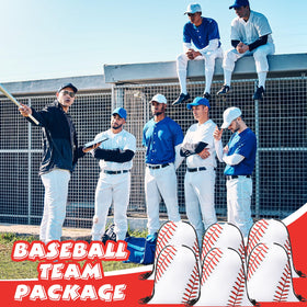 Poen baseball themed design with vibrant energy for gear