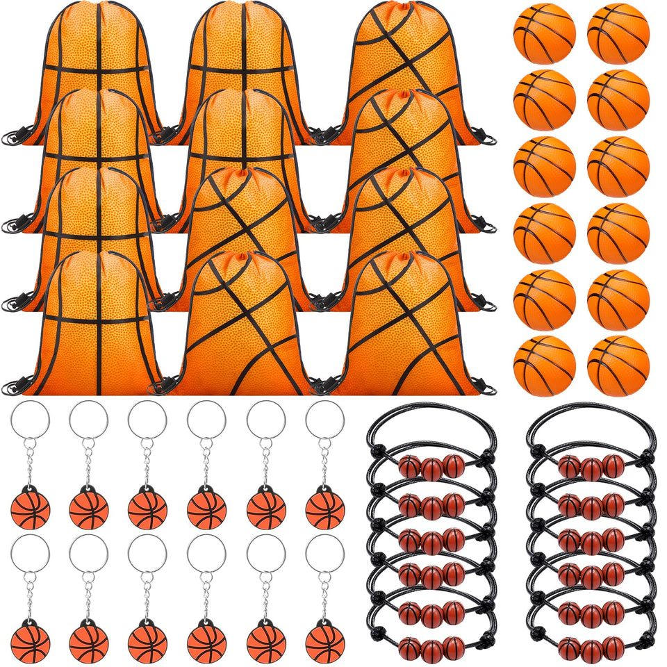 Poen basketball drawstring backpack displaying vibrant team colors and practical storage