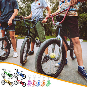 Poen bicycle party favors pack; versatile items for indoor and outdoor events.
