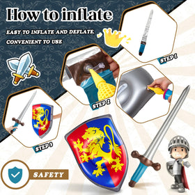 Poen inflatable shield inflated to 45 cm for safe, sturdy play