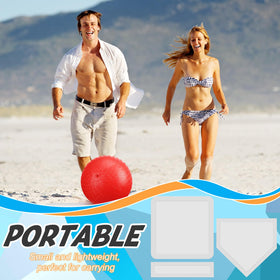 Poen kickball set air pump ensures properly inflated balls