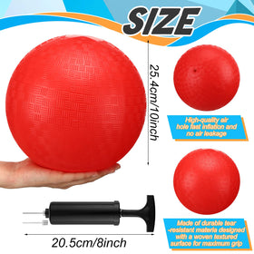 Poen kickball set foul marker discs for clear game tracking