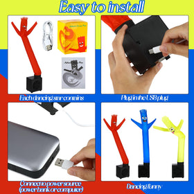 Poen compact blower included for quick, easy desk setup
