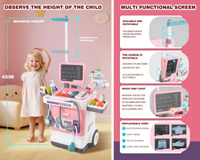 POFJOEQ blood pressure monitor play accessory supports early health awareness
