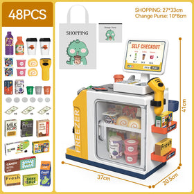 POFJOEQ toy credit cards for authentic card based checkout experiences