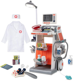 POFJOEQ STEM Doctor playset diagnostic light for interactive medical scenes