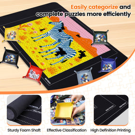 Pohxev puzzle mat non-slip bottom for stable work