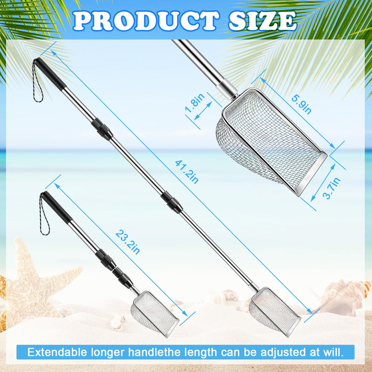 POILKMNI non-slip PVC grips for secure handling on the sand