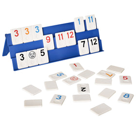Point Games three-tier foldable racks support organized play.