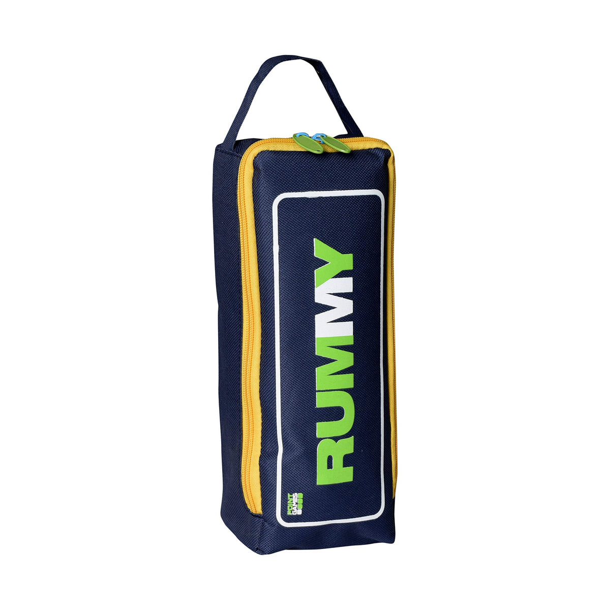 Point Games zipper storage bag keeps tiles secure during travel.
