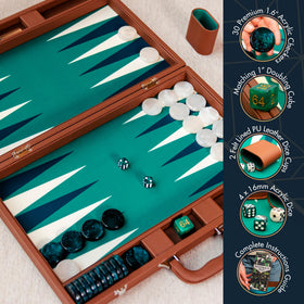 Pointworks acrylic checkers 1.6-inch, each unique for tactile game feel
