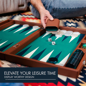 Pointworks gold-accent doubling cube adds a visual cue to moves