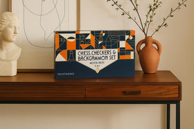 Pointworks travel-friendly folding board supports on-the-go games