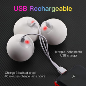POITOI soft-core construction delivers balanced, comfortable juggling feel.