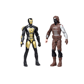 POIUYT Super Hero Series packaging and unboxing moment, reveals the 10 figures.