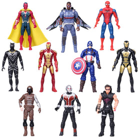 POIUYT Super Hero Series figures display for kids and collectors.