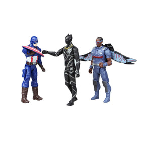 POIUYT Super Hero Series poses in action, showcasing versatile display options.