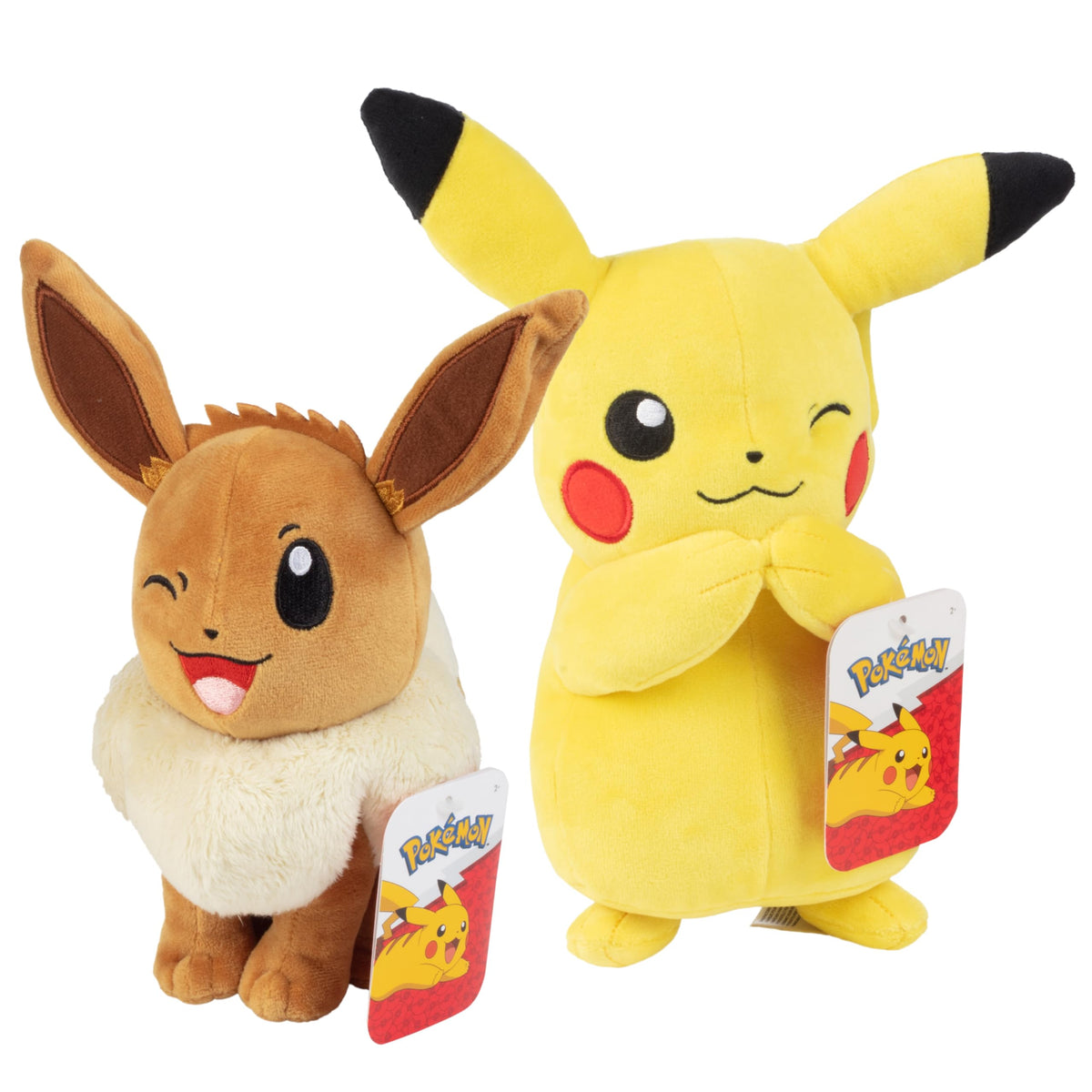 Pokémon Eevee plush 8-inch cuddle buddy for cozy play