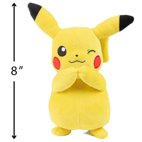 Pokémon Pikachu plush 8-inch perfect for bedtime stories and hugs