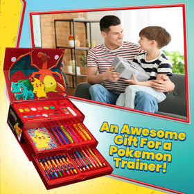 Pokemon Art Set watercolor disks for vibrant paints and easy blending