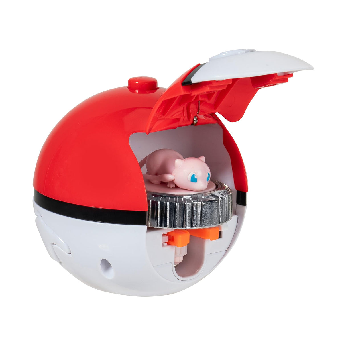 Pokemon Battle Arena action shot with spinning battle spinners