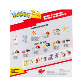 Pokemon Battle Feature Figure Pack group shot ideal for collection display and gifting