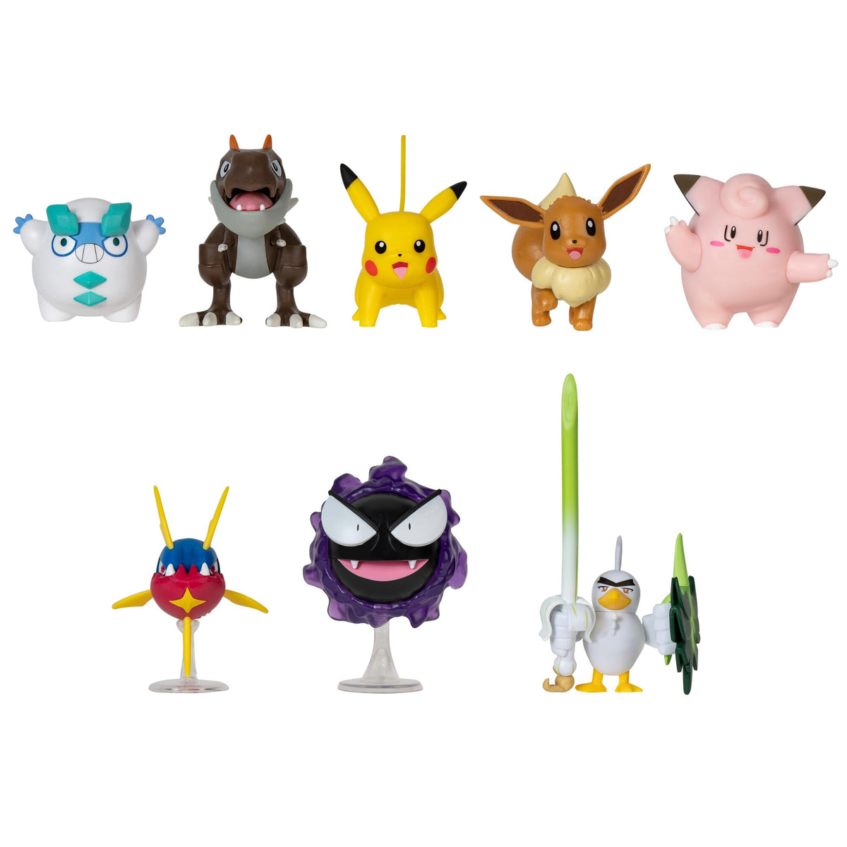 Pokémon Battle Figure 8 Pack: Pikachu 2-inch figure ready for action battles
