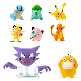 Pokémon Battle Figure 8 Pack Pikachu 2-inch front view for action-ready display