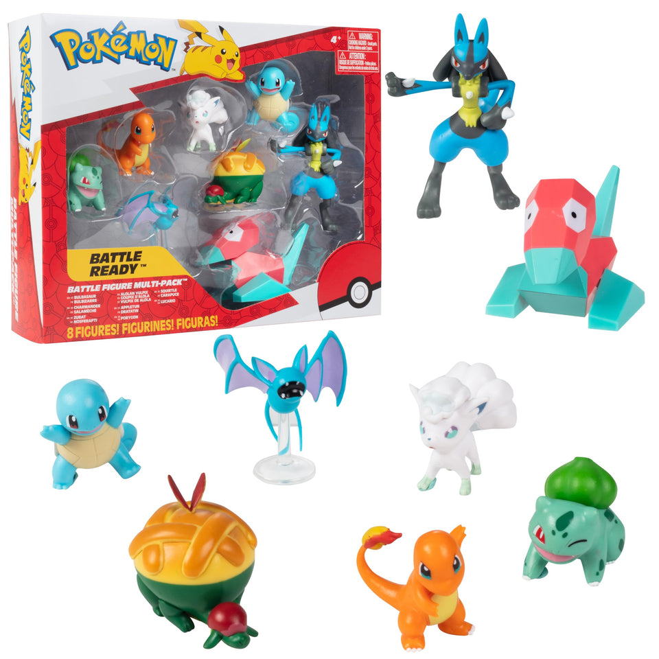 Pokémon Battle Ready Charmander 2-inch figure for dynamic poses and display.