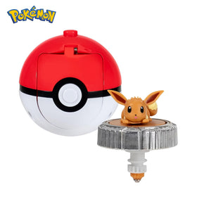 Pokemon Battle Spinner arena shot shows vibrant colors and energetic action.
