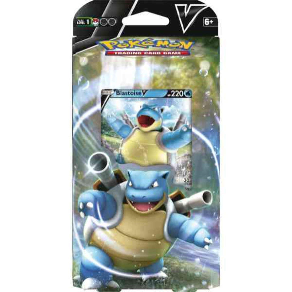 Pokemon Blastoise V Battle Deck box, ready-to-play starter for thrilling TCG battles
