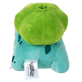 Pokémon Bulbasaur 8-inch plush, detail stitching, durable for daily playtime
