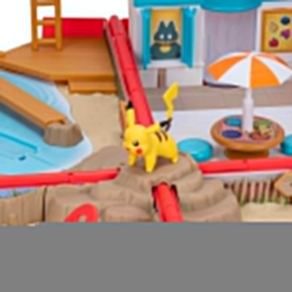 Pokémon Carry Case Beach Battle Playset balance beam for active fun.