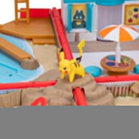 Pokémon Carry Case Beach Battle Playset balance beam for active fun.