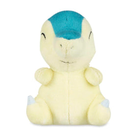 Pokémon Center Cyndaquil Sitting Cuties Plush front view ideal as a desk companion or shelf accent