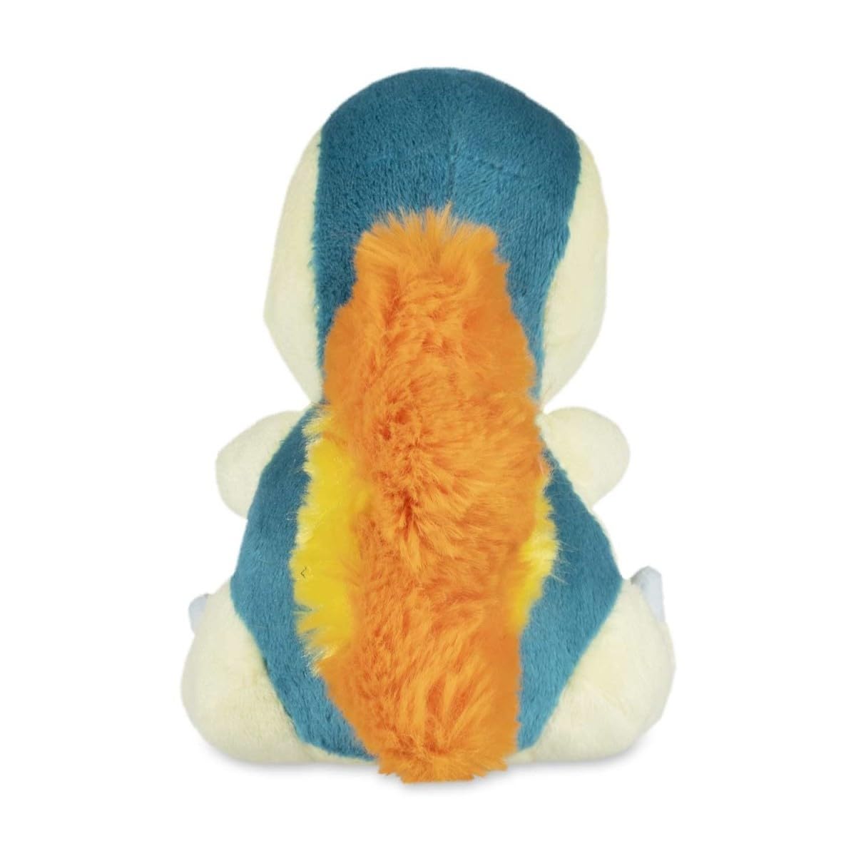 Pokémon Center Cyndaquil Sitting Cuties Plush on desk adds playful character to workspaces