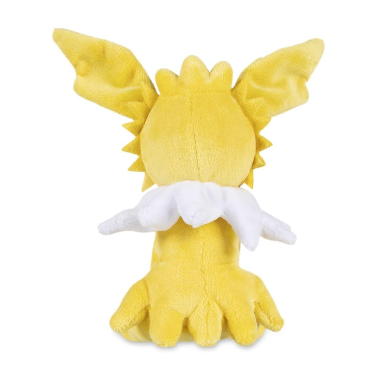 Pokémon Center Jolteon Sitting Cuties Plush requires hand wash and line dry for care.