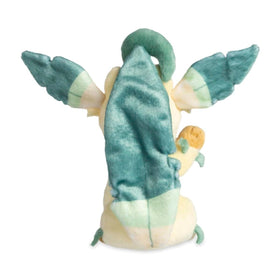 Pokemon Center Leafeon Plush surface wash care instructions for upkeep.